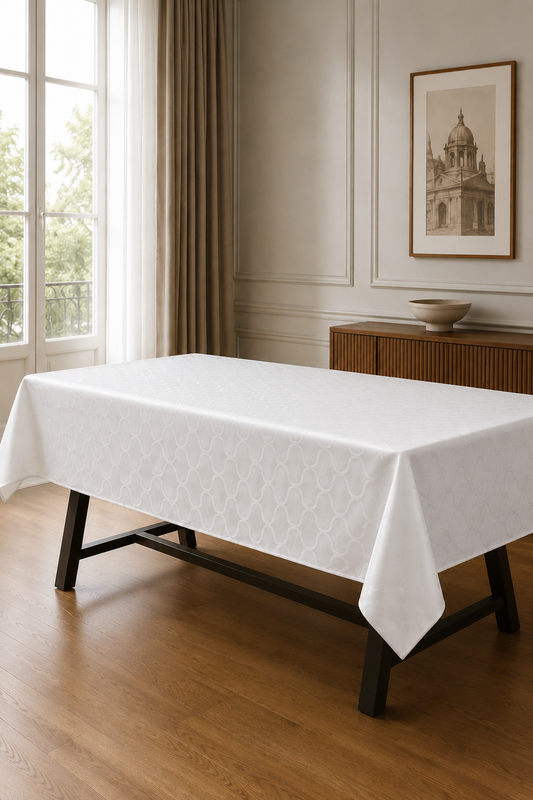 Mantel Exclusivo Jacquard – Glamour en Cada Detalle