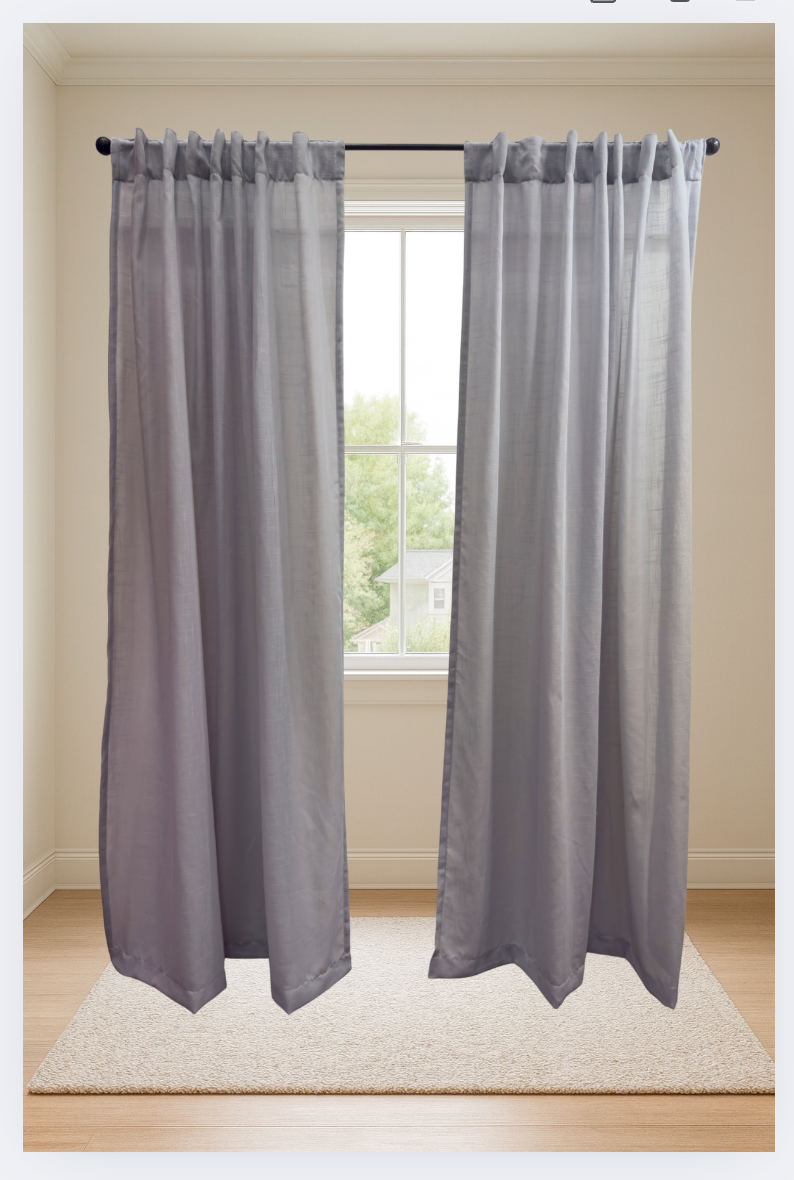 Cortinas de Lino – Luz Natural, Estilo Atemporal y Caída Elegante