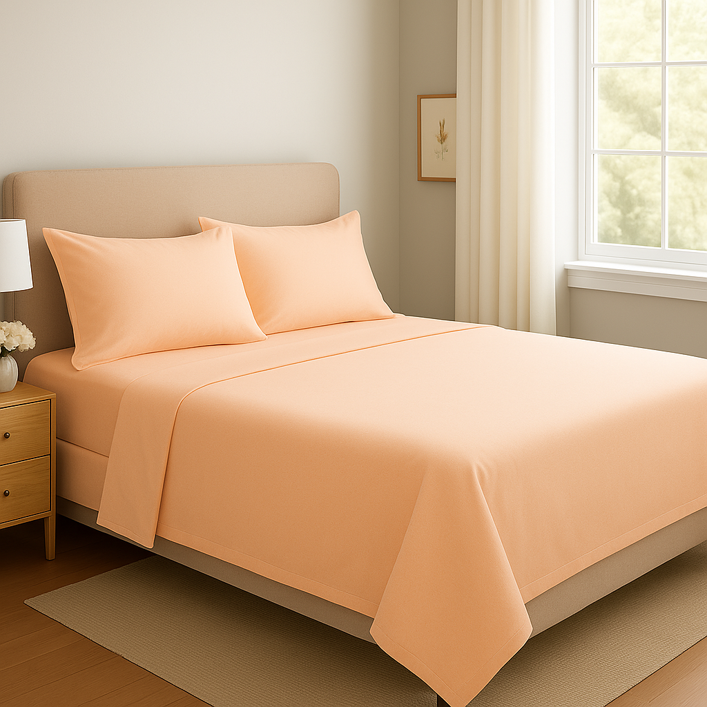 Sábanas 100% Algodón 200 Hilos – Suavidad y Frescura Tipo Hotel 🛏️