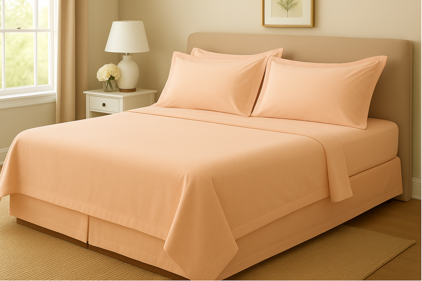 Sábanas 100% Algodón – Suavidad y Frescura para Dormir Mejor
