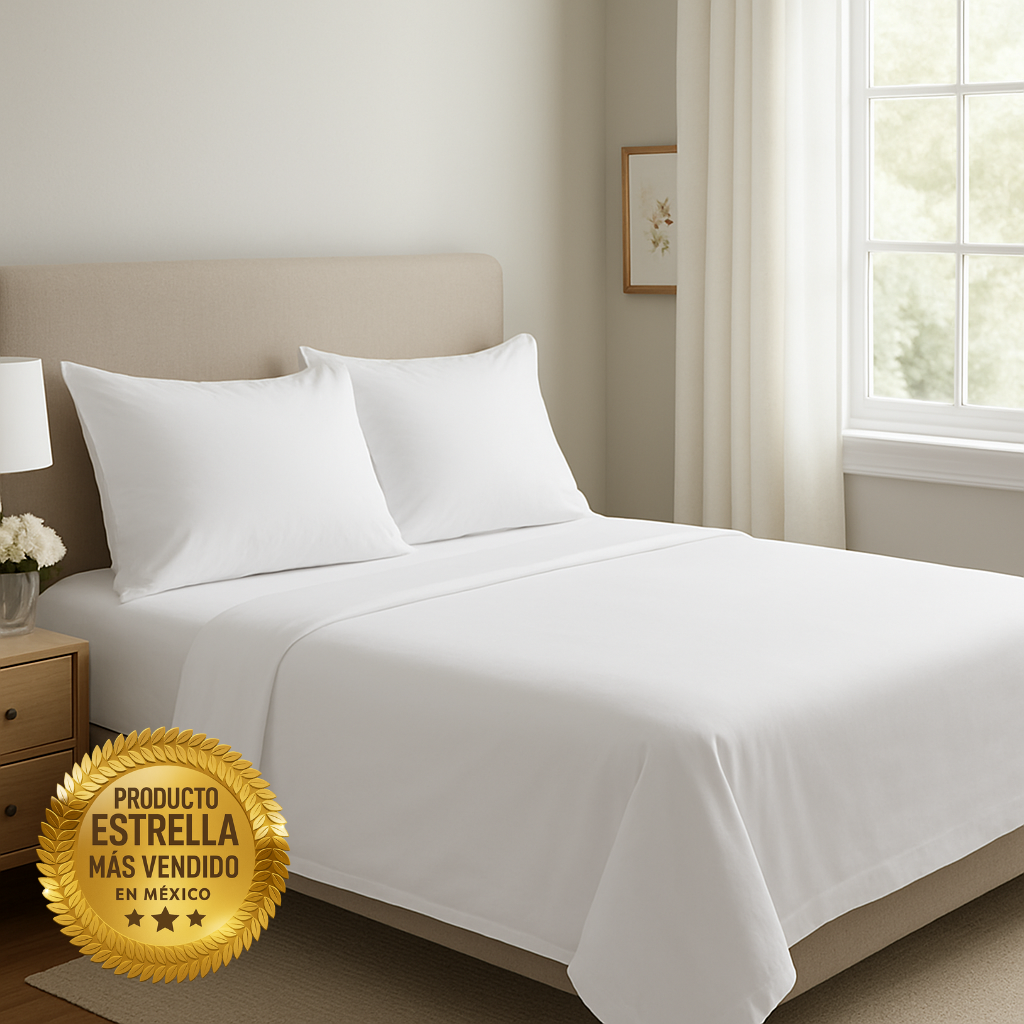 Sábanas 100% Algodón – Suavidad y Frescura para Dormir Mejor