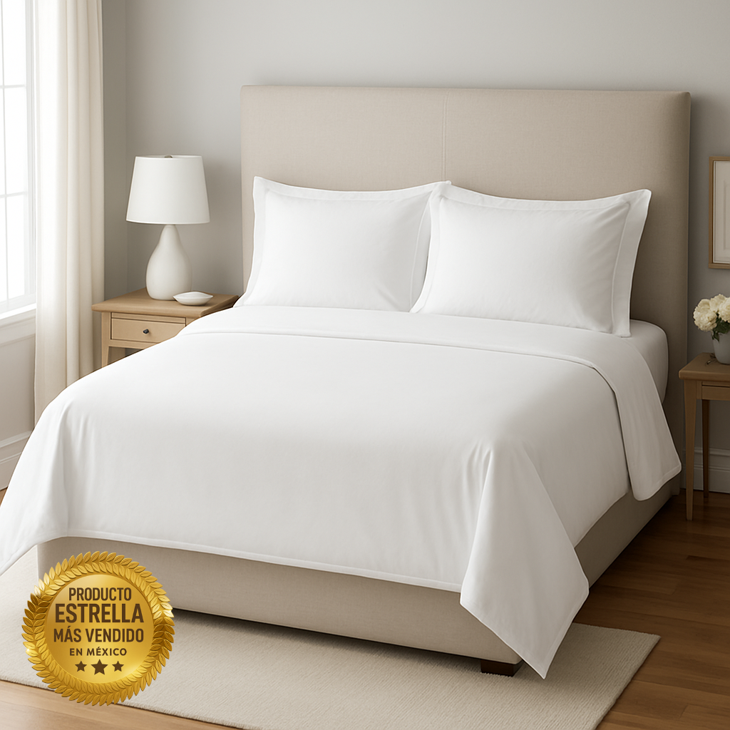 Sábanas 100% Algodón – Suavidad y Frescura para Dormir Mejor