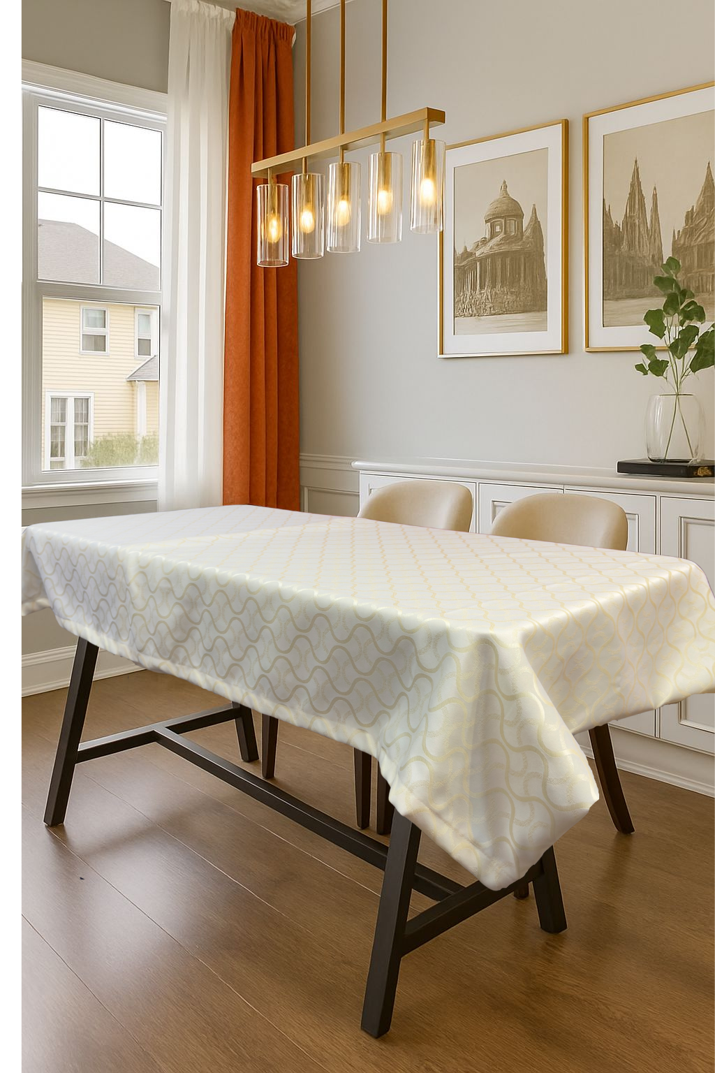 Mantel Exclusivo Jacquard – Glamour en Cada Detalle