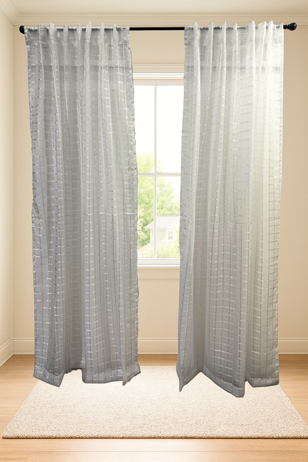 Cortinas de Tergal Francés ✨ – Luz Natural y Elegancia en tu Hogar