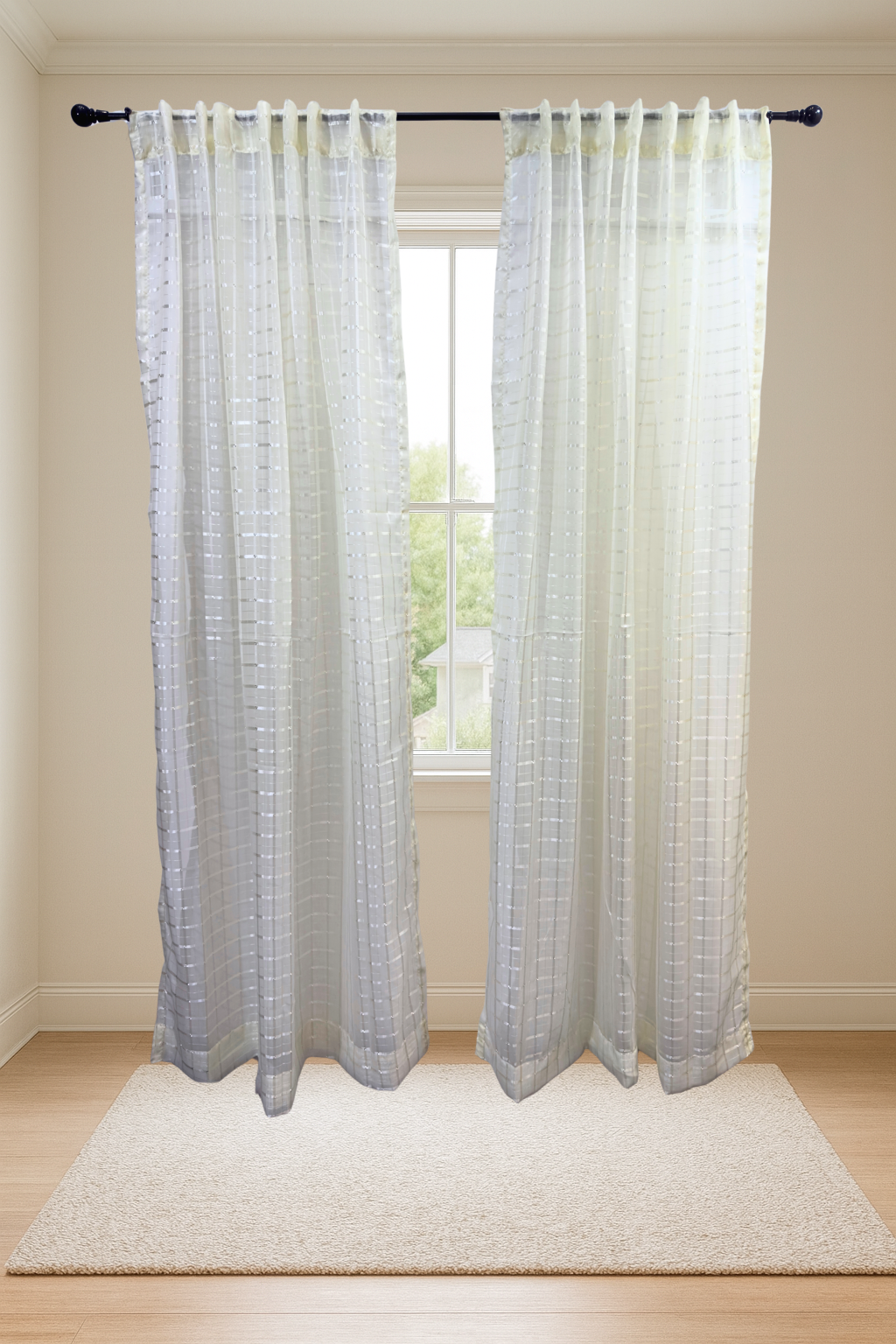 Cortinas de Tergal Francés ✨ – Luz Natural y Elegancia en tu Hogar