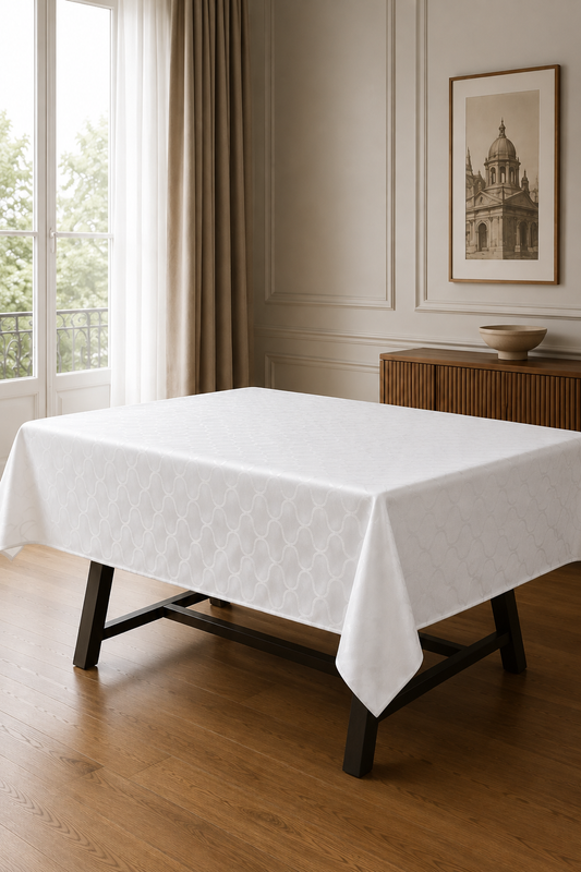 Mantel Exclusivo Jacquard – Glamour en Cada Detalle
