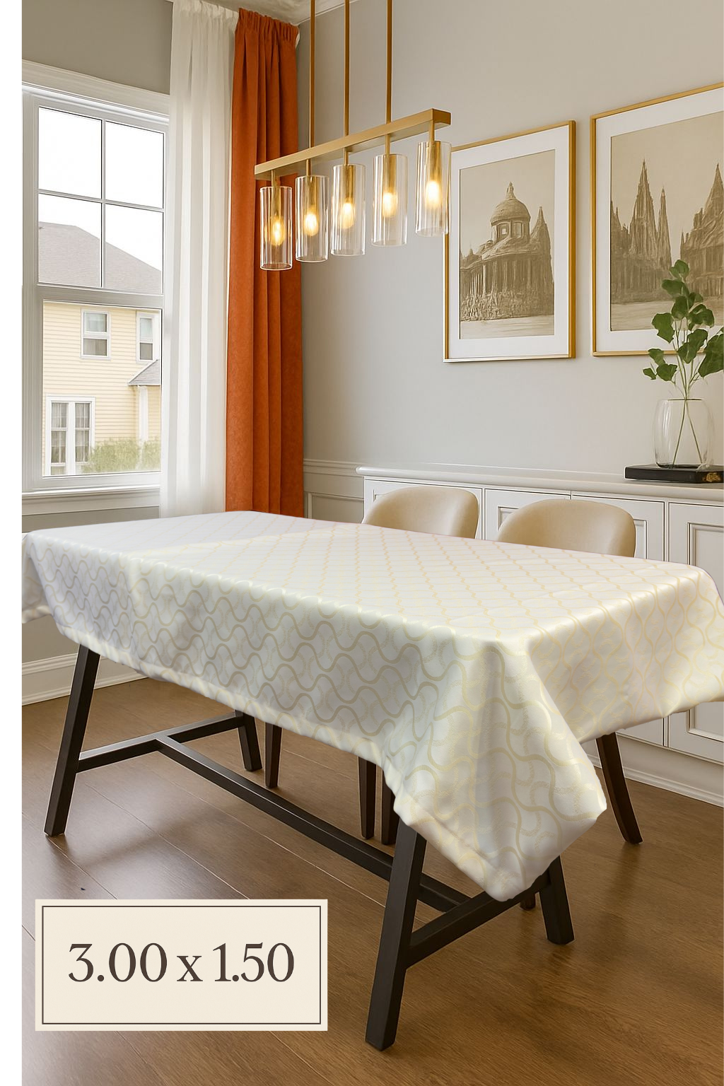 Mantel Exclusivo Jacquard – Glamour en Cada Detalle