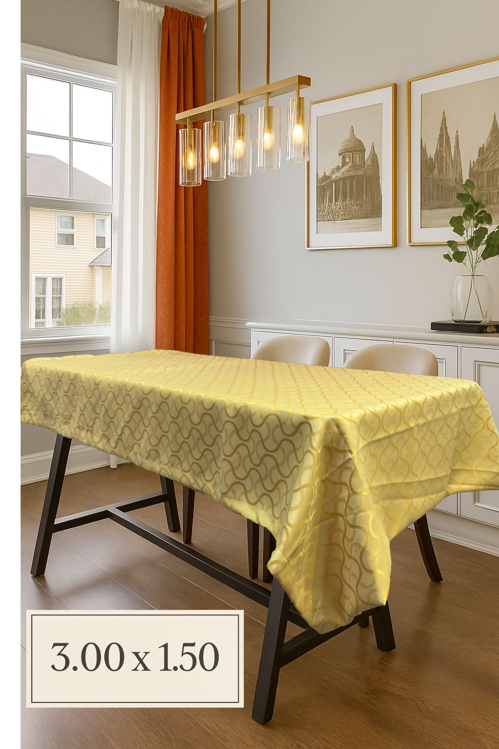Mantel Exclusivo Jacquard – Glamour en Cada Detalle