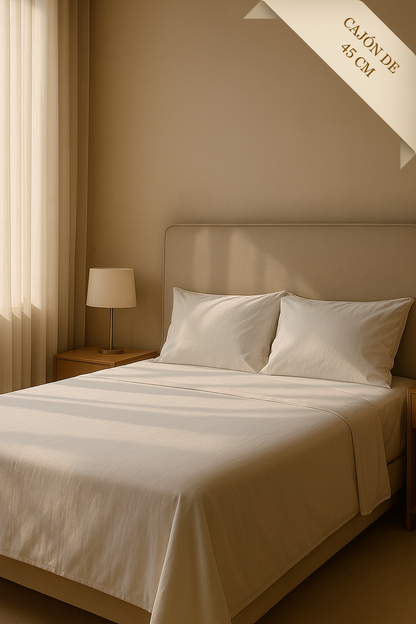 Sábanas Hotel Colección 300 Hilos – Suavidad Exquisita y Elegancia Atemporal
