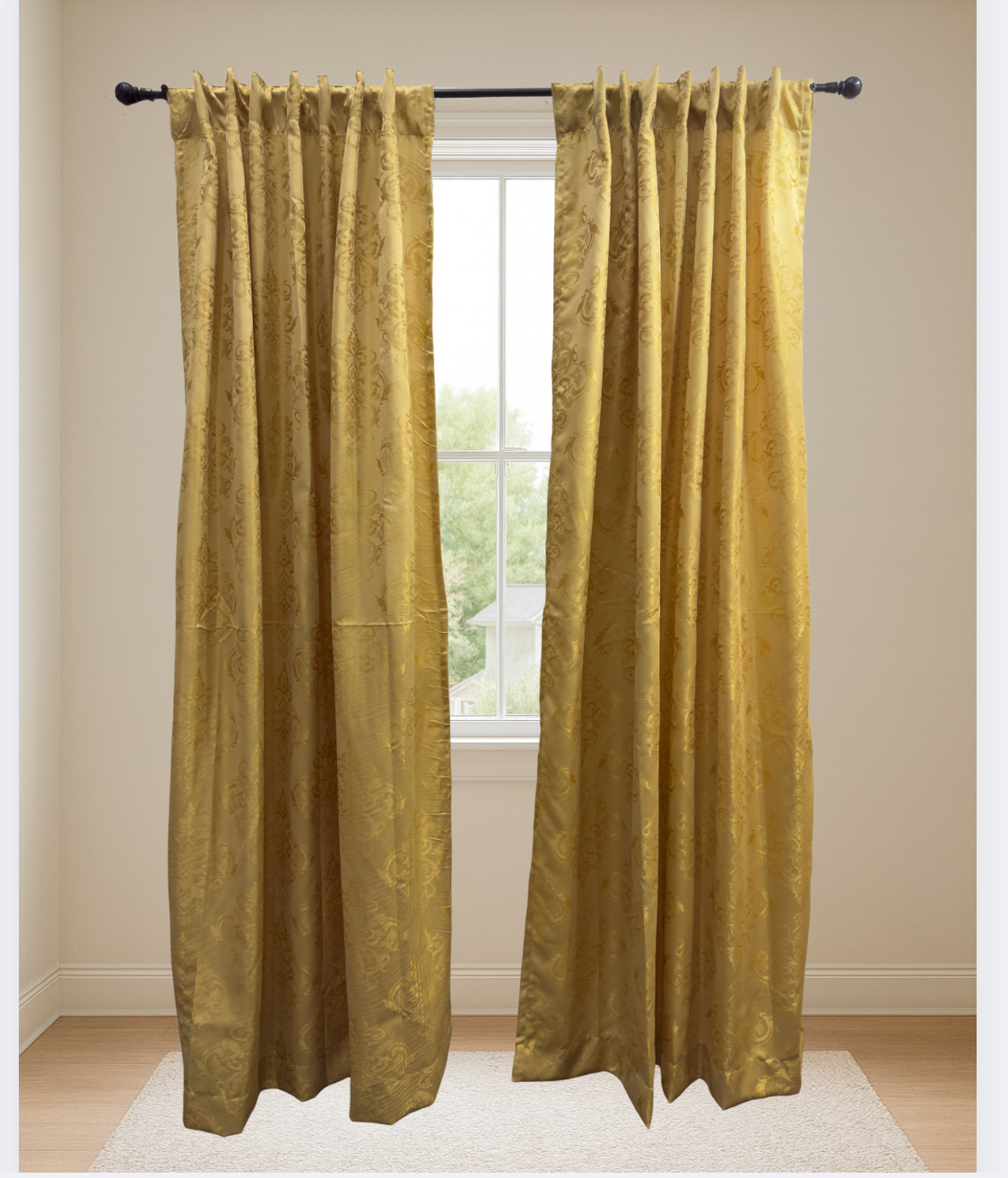 Cortinas Decorativas de Jacquard – Estilo y Elegancia para tu Hogar ✨