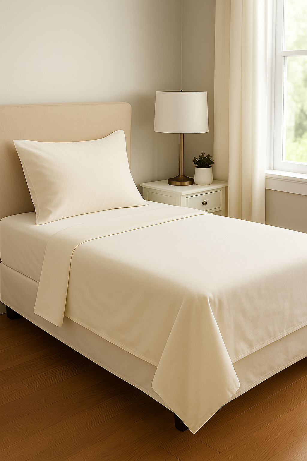 Sábanas 100% Algodón – Suavidad y Frescura para Dormir Mejor