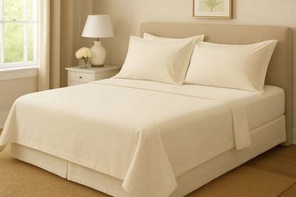 Sábanas 100% Algodón – Suavidad y Frescura para Dormir Mejor