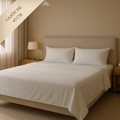 Sábanas Hotel Colección 300 Hilos – Suavidad Exquisita y Elegancia Atemporal
