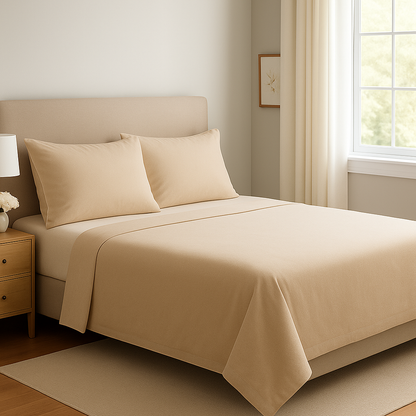 Sábanas 100% Algodón – Suavidad y Frescura para Dormir Mejor