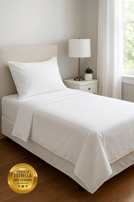 Sábanas 100% Algodón — Frescura Natural