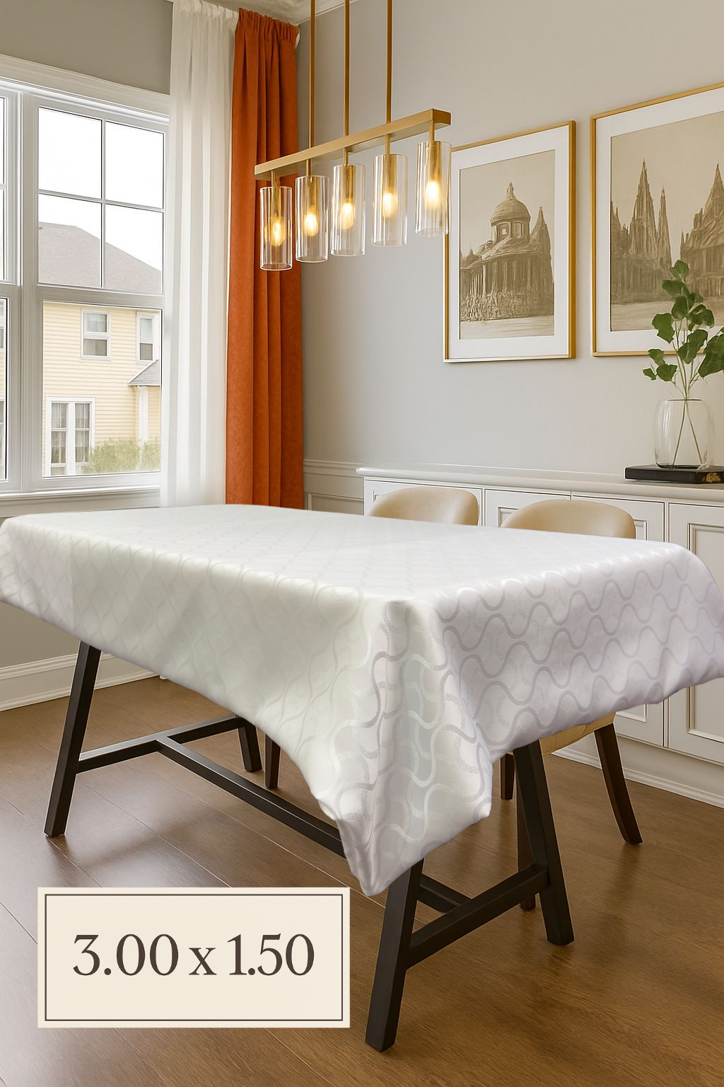 Mantel Exclusivo Jacquard – Glamour en Cada Detalle