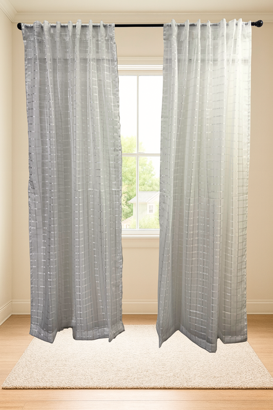 Cortinas de Tergal Francés ✨ – Luz Natural y Elegancia en tu Hogar