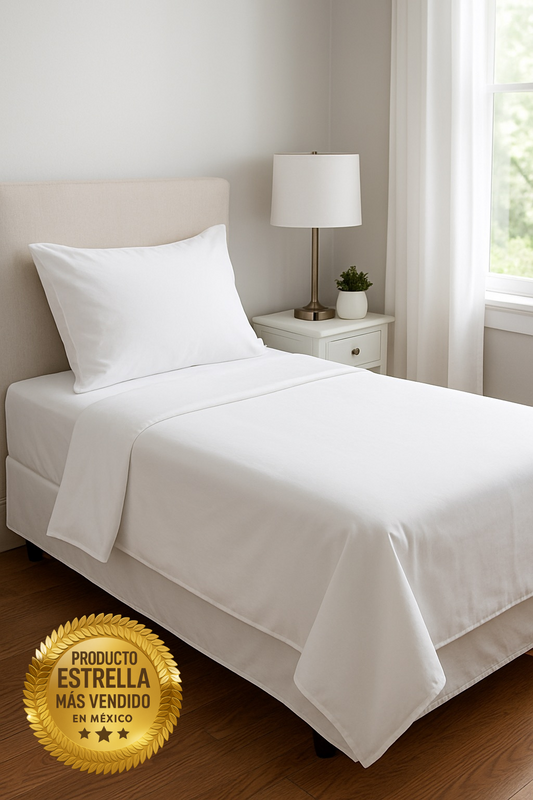 Sábanas 100% Algodón – Suavidad y Frescura para Dormir Mejor